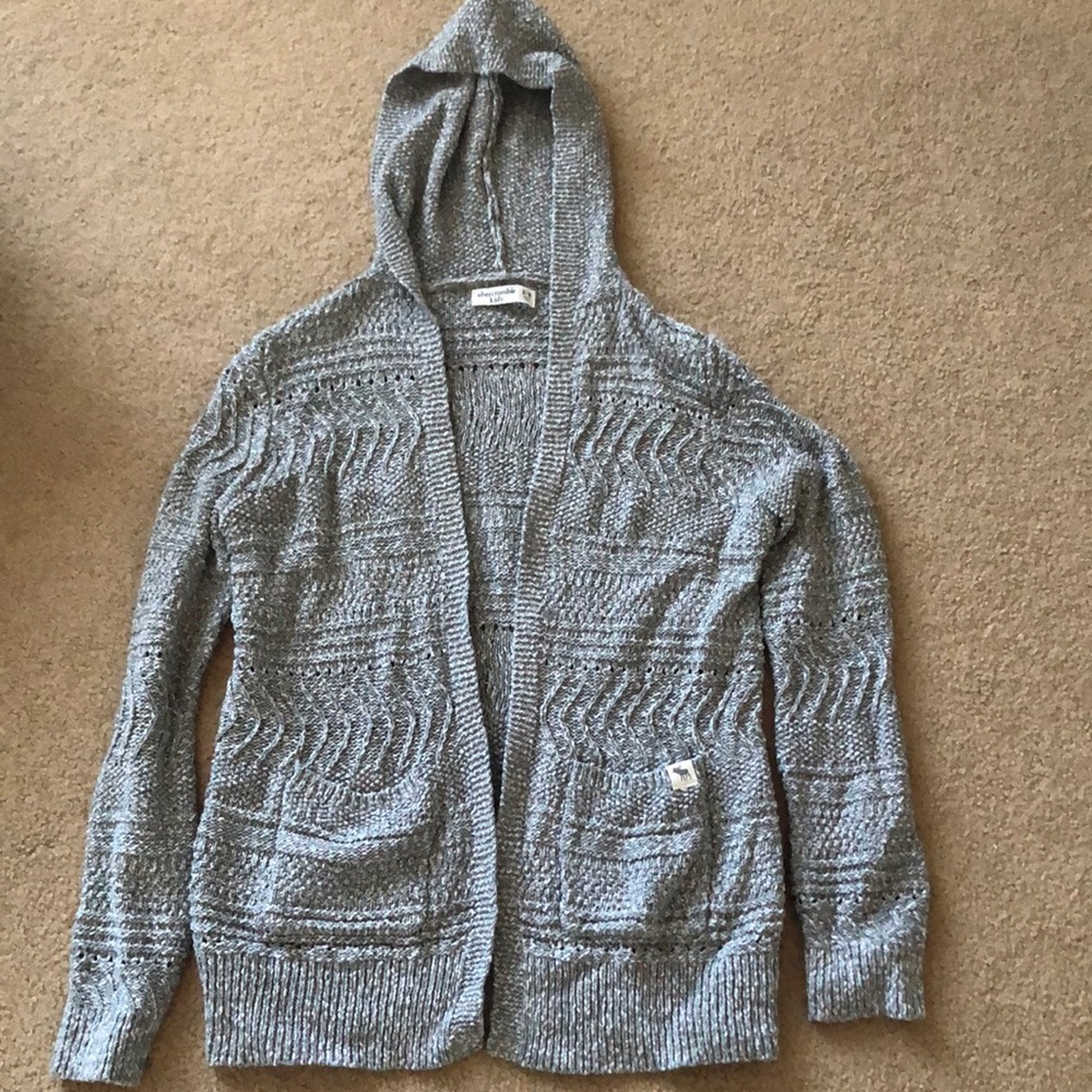 Abercrombie kids cardigan sweater